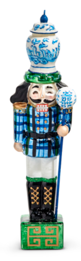 Tartan Nutcracker Ornament