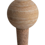 Marble & Cork Bottle Stopper