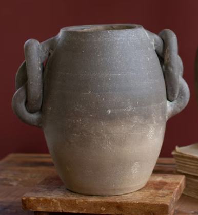 Knotted Handle Clay Ombre Vessels