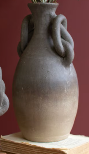 Knotted Handle Clay Ombre Vessels