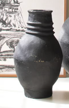 Paper Mache Oval Urns