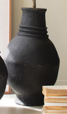 Paper Mache Oval Urns