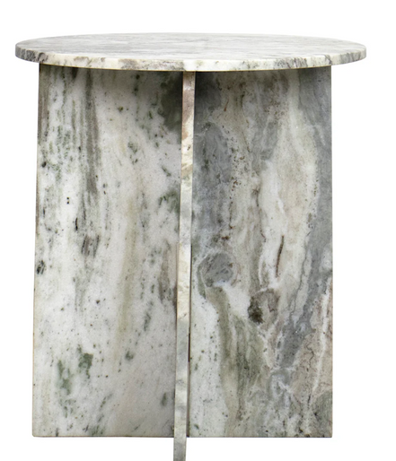 Milan Marble Round Accent Table