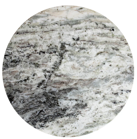 Milan Marble Round Accent Table