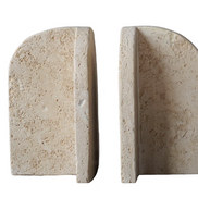 Jerusalem Stone Bookend Pair