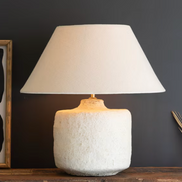 Paper Mache Table Lamp