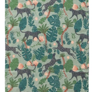 Cotton Double Cloth Kitchen Towel with Animal Pattern