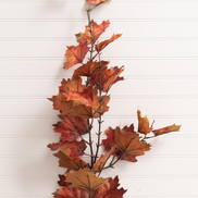 Orange Maple Leaves