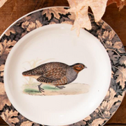 Vintage Quail Plates