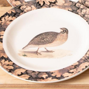 Vintage Quail Plates