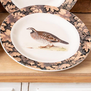 Vintage Quail Plates