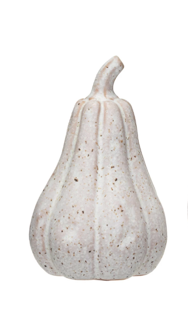 Glazed Stone Pumpkin