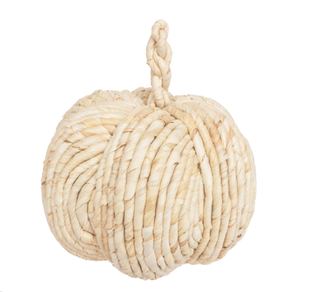 Natural Woven Pumpkin Collection