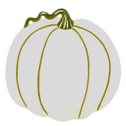 Green & White Pumpkin Serve Ware Collection