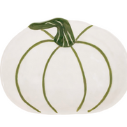 Green & White Pumpkin Serve Ware Collection