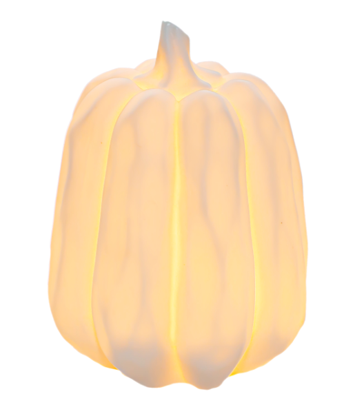 White LED Pumpkin Collection