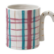 Mug with Candy Cane Handle
