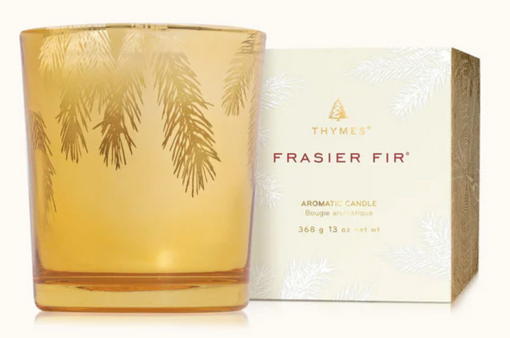 Frasier Fir Gold Poured Candle