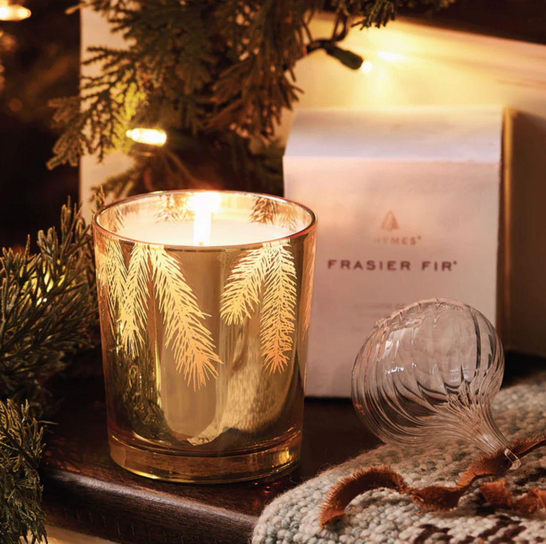 Frasier Fir Gold Poured Candle
