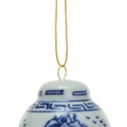 Blue and White Ginger Jar Ornaments