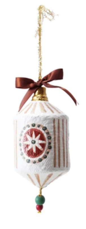 Hand Painted Paper Mache Ornaments