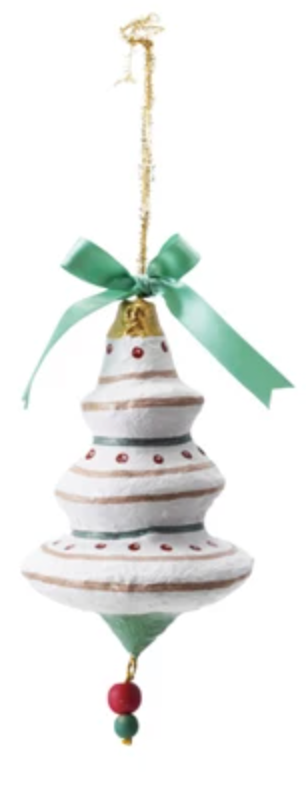 Hand Painted Paper Mache Ornaments