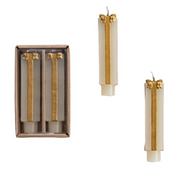 Present Shaped Taper Candles