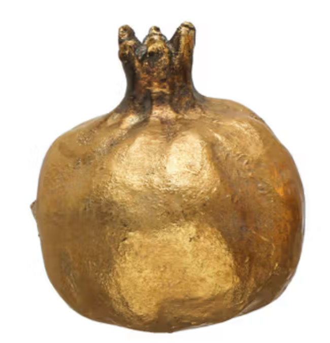 Antique Gold Pomegranate