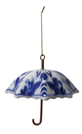 Hand Painted Umbrella Ornaments