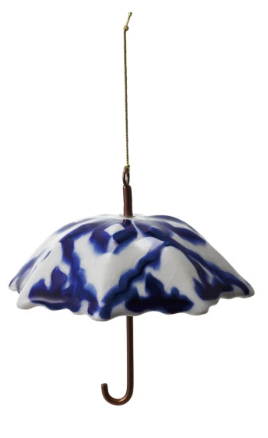 Hand Painted Umbrella Ornaments