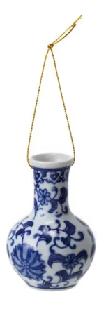 Blue and White Ornaments