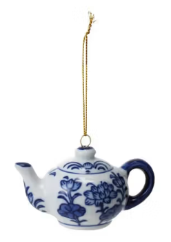 Blue and White Ornaments