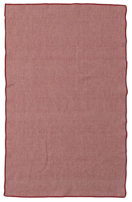 Red and Green Woven Tea Towels