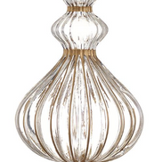 Gold-Trimmed Finial Ornament