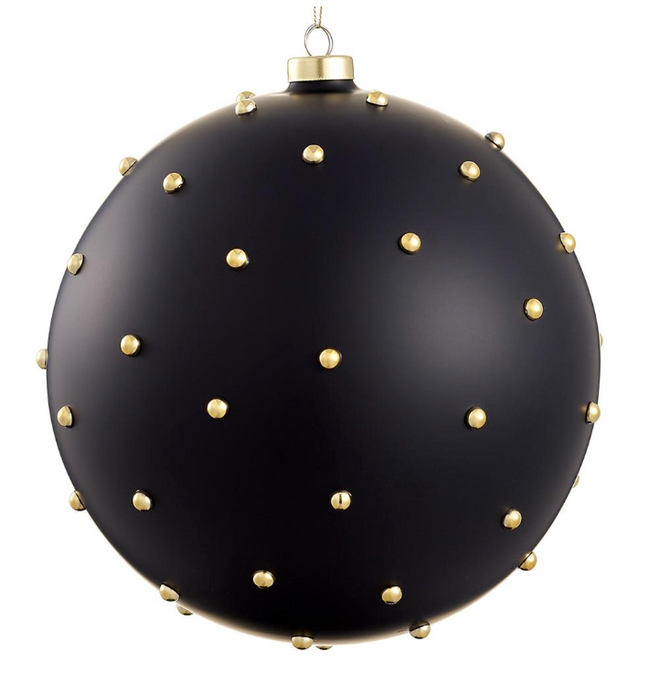 Black with Gold Ornament