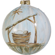 O' Holy Night Glass Ornament