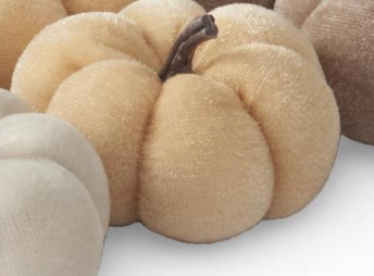 Velvet Mini Pumpkins