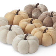 Velvet Mini Pumpkins