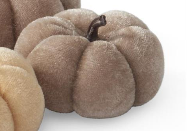 Velvet Mini Pumpkins