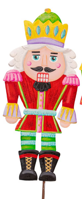 Whimsical Nutcracker Stake