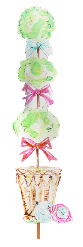 Whimsical Topiary Stake