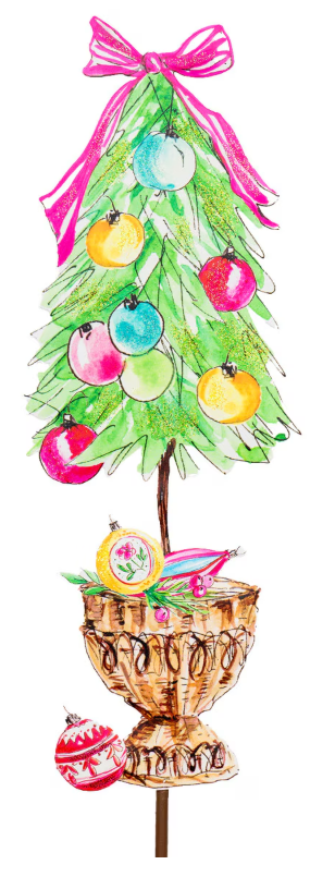 Whimsical Topiary Stake