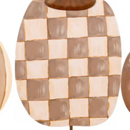 Neutral Patterned Pumpkin Stakes