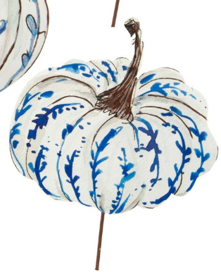 Chinoiserie Pumpkin Stake