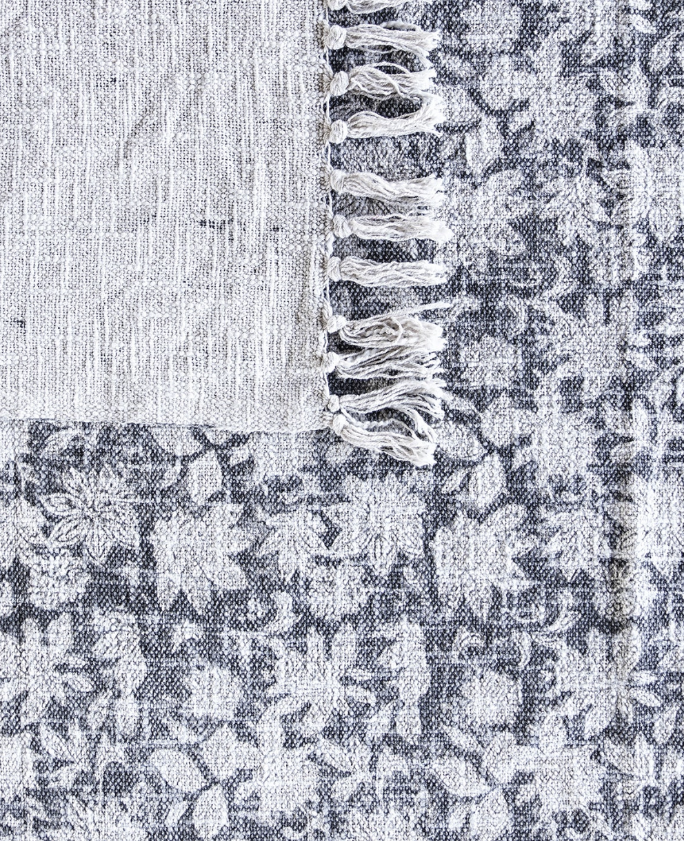 Handloomed Slub Cotton Throw