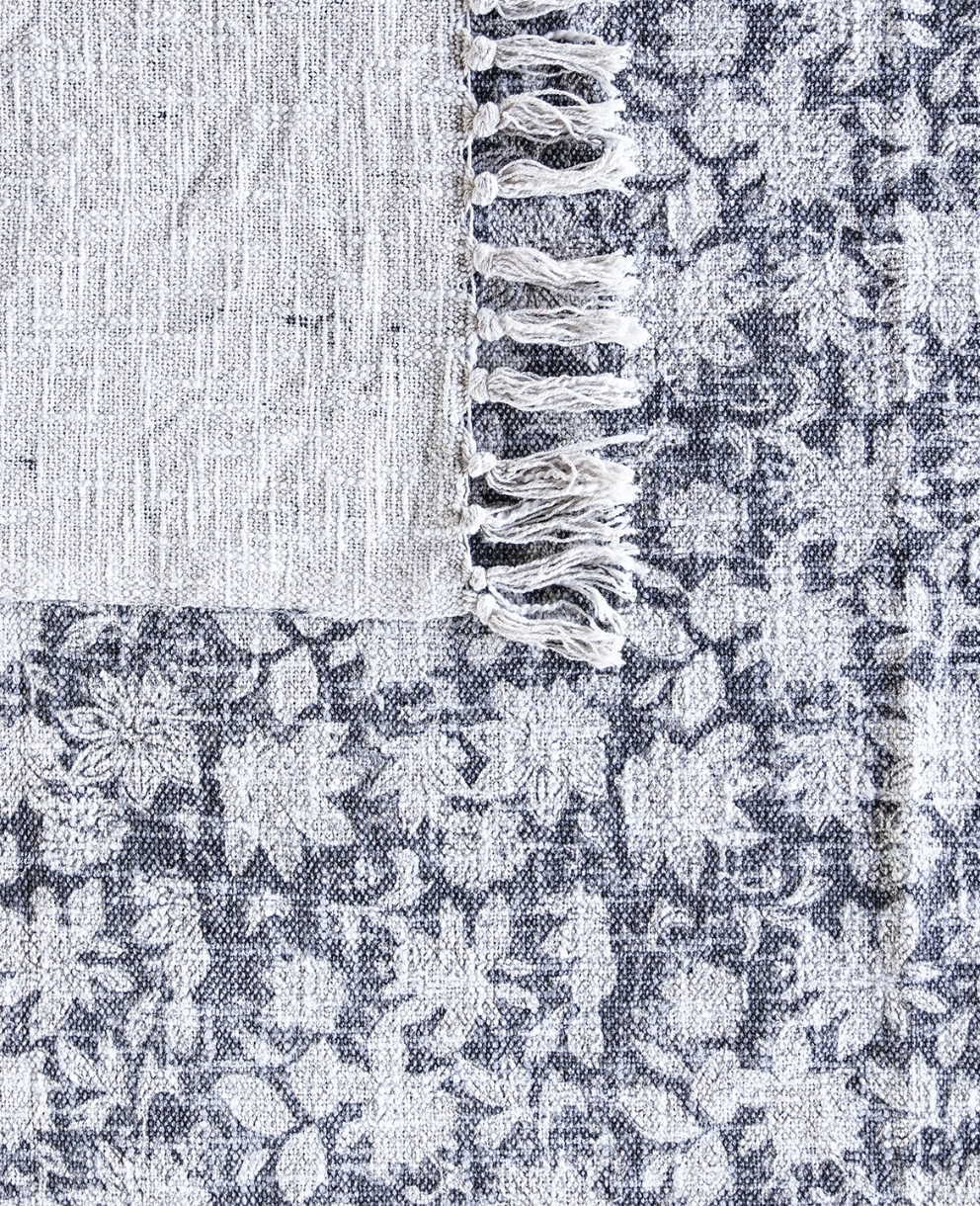 Handloomed Slub Cotton Throw