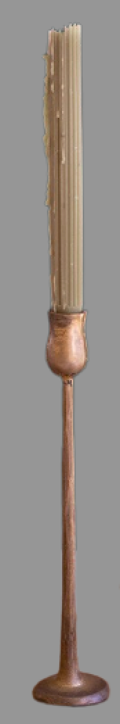 Antique Brass Taper Candleholder