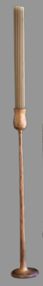 Antique Brass Taper Candleholder