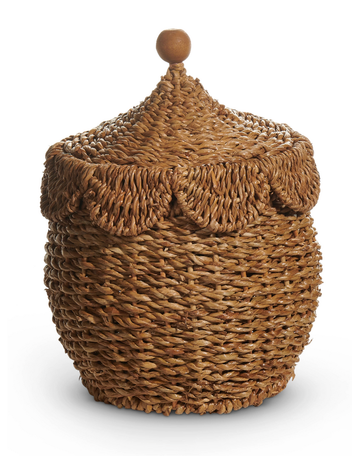 Natural Lidded Baskets