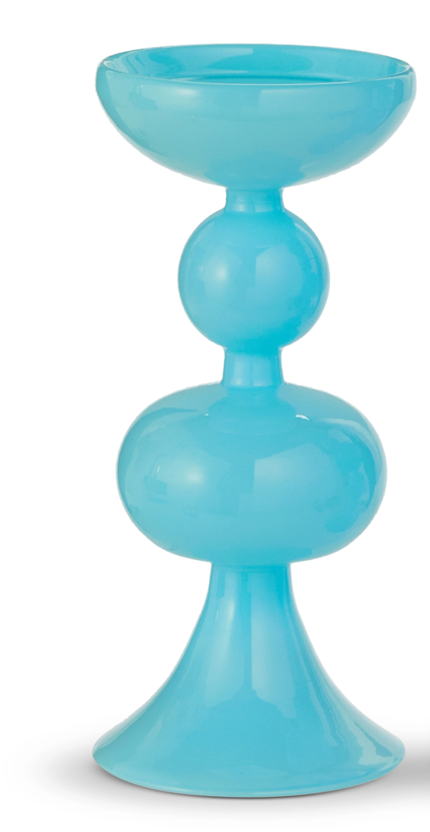 Shades of Blue Candle Holders